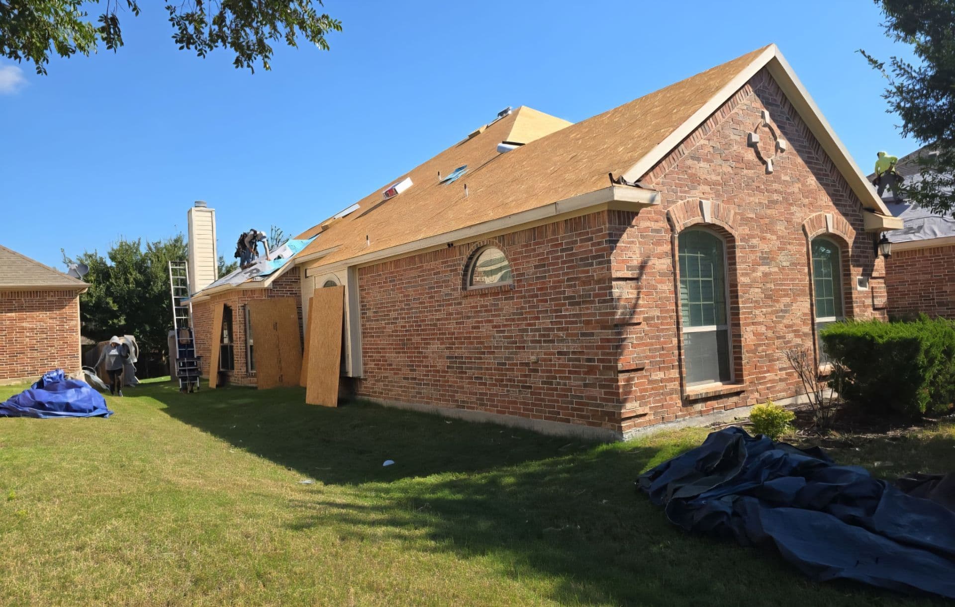 Roof Renovation Begins in Sachse Texas image