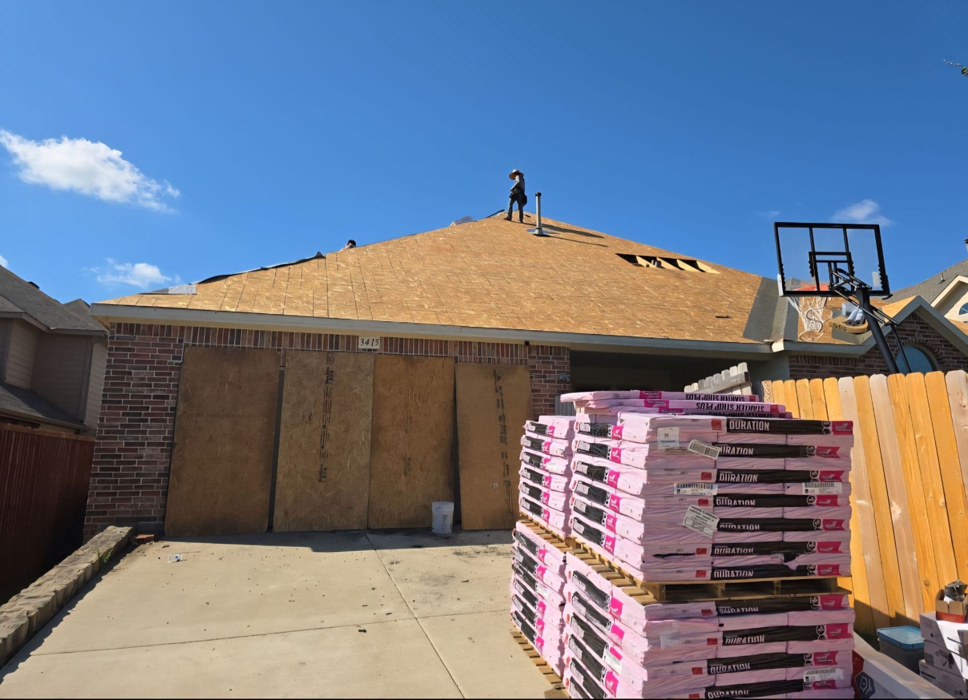 Gallery photos for Roof Renovation Begins in Sachse Texas: Image #2