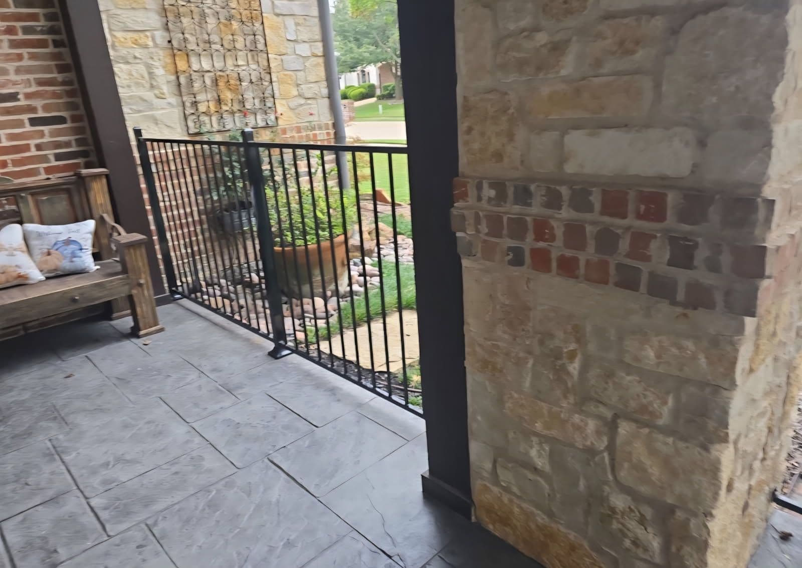 Stunning Rustic Modern Patio Transformation image