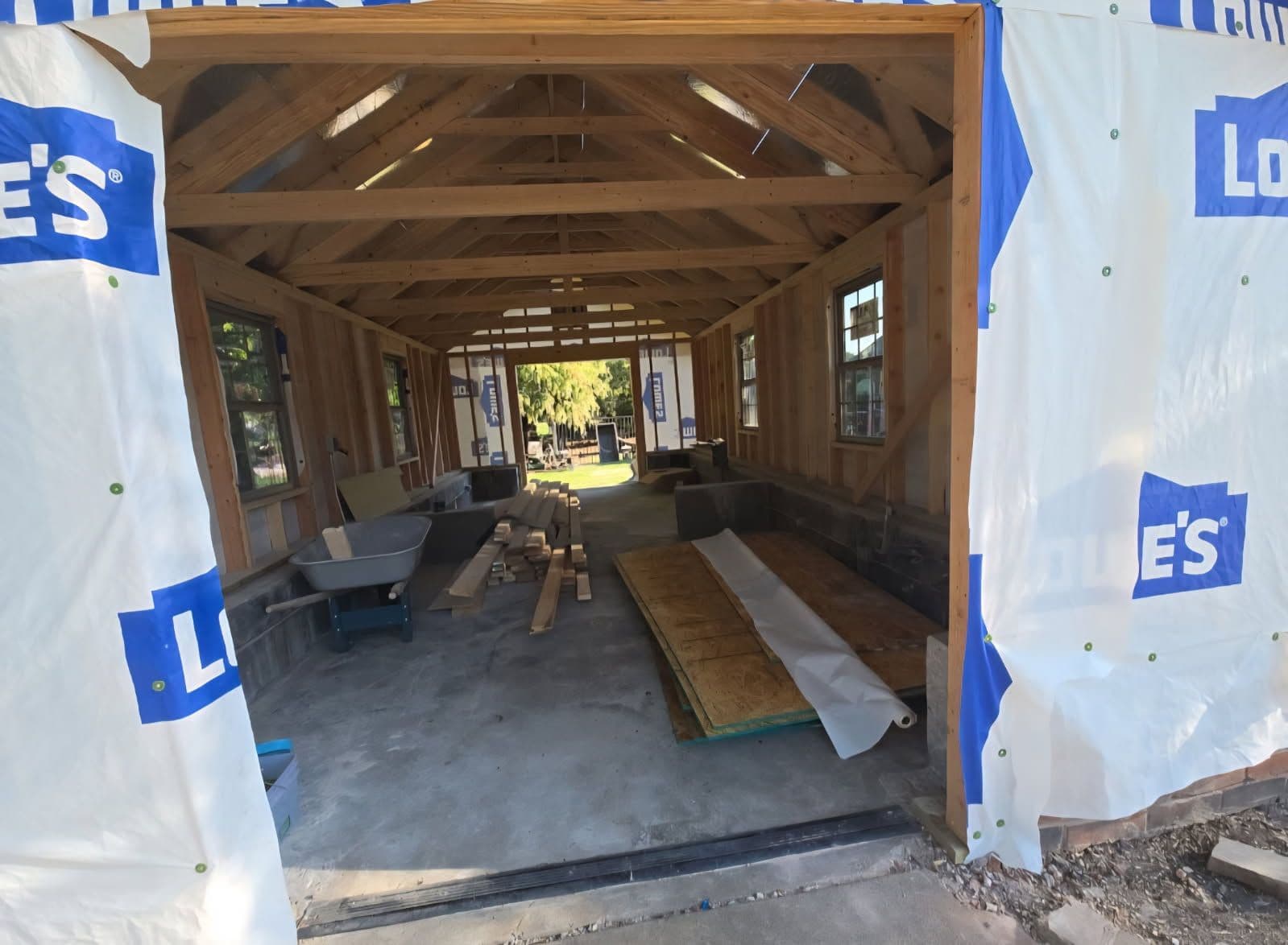 Gallery photos for Transforming an Old Greenhouse into a Modern Man Shed: Image #1
