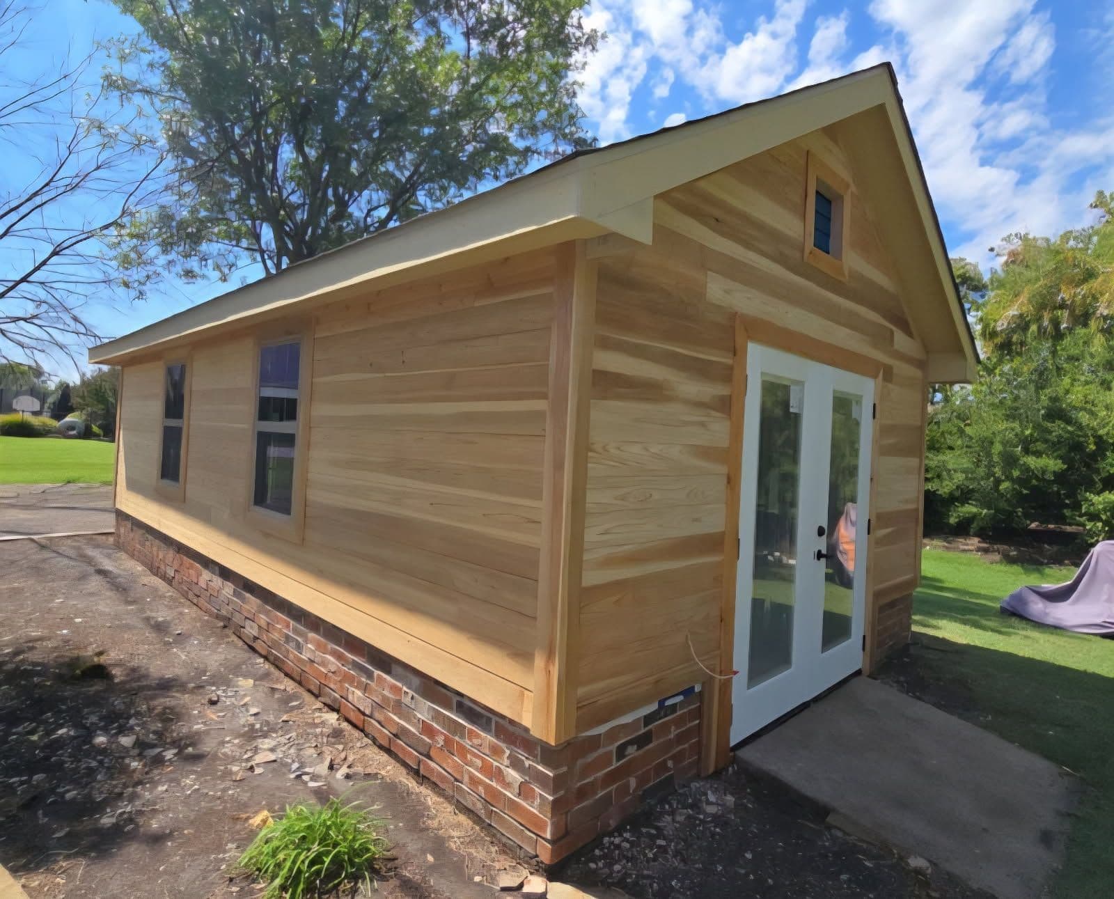Gallery photos for Greenhouse to Shed Transformation Adds Classy Storage: Image #2