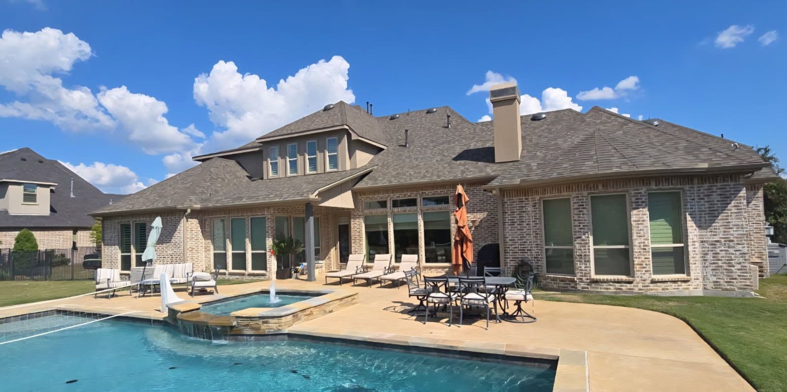 Sophisticated Gutter Installation in Prosper image