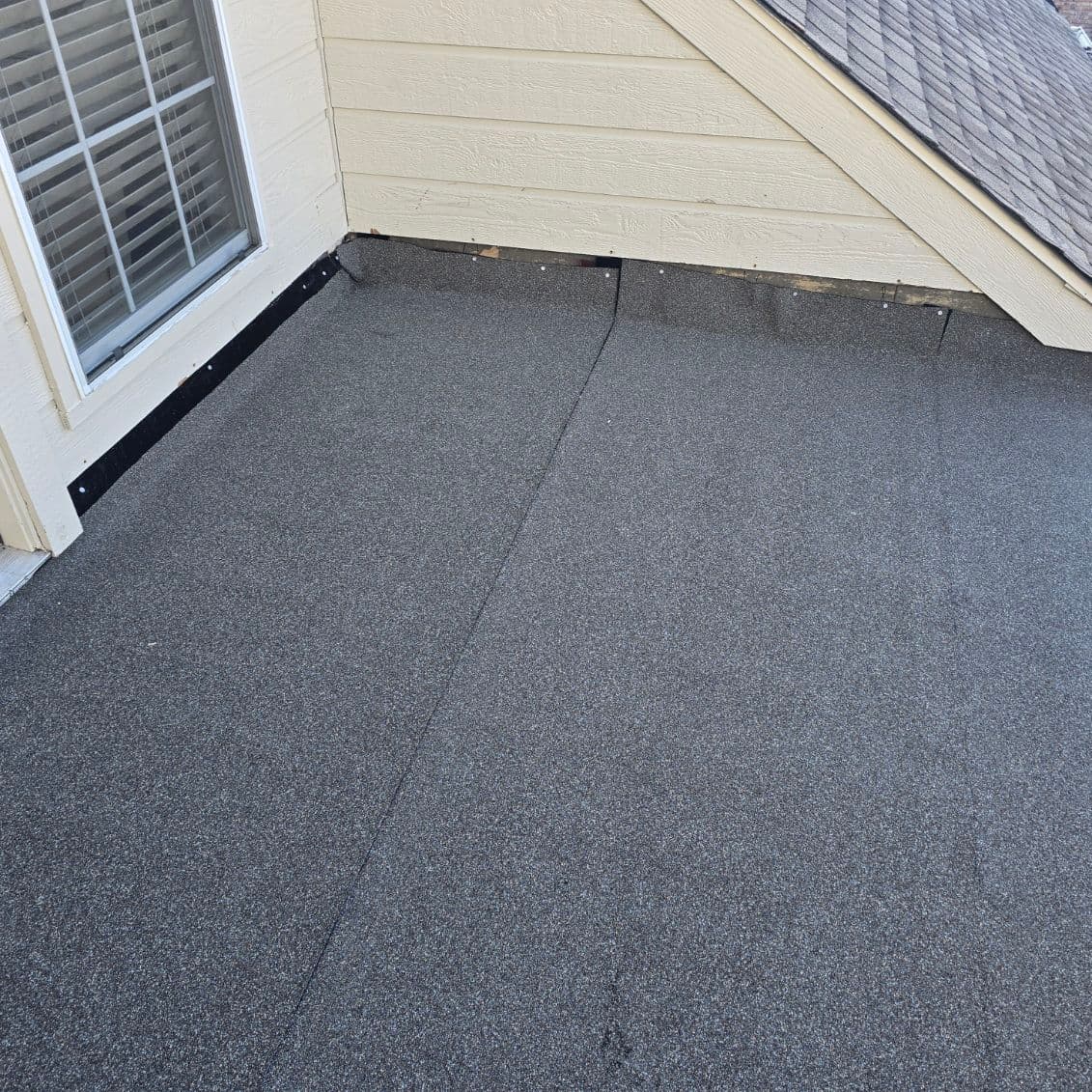 Project Flat Roof Transformation with Durable Gray Surface image