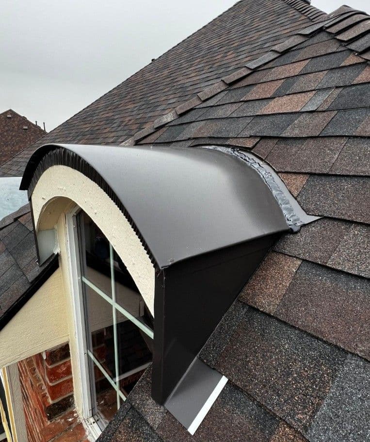 Gallery photos for Sleek Bronze Dormers with Owens Corning Shingles: Image #2