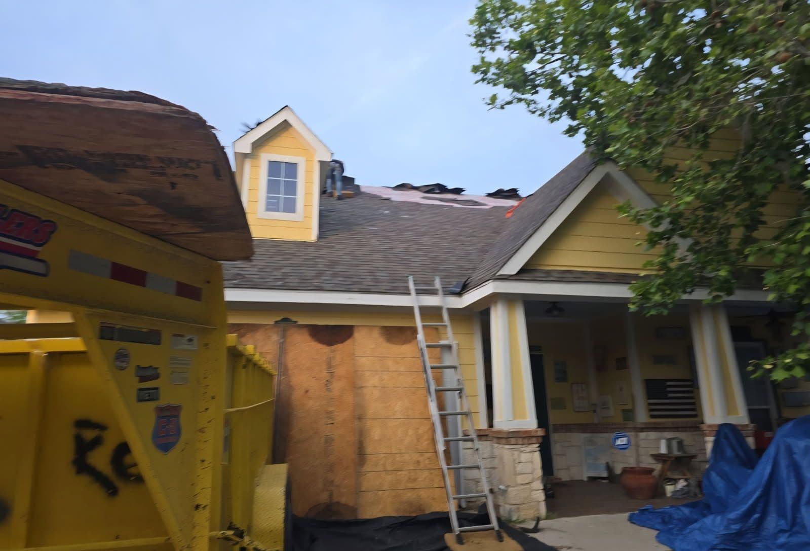Gallery photos for Full Roof Replacement Underway for a Returning Customer in McKinney TX: Image #2
