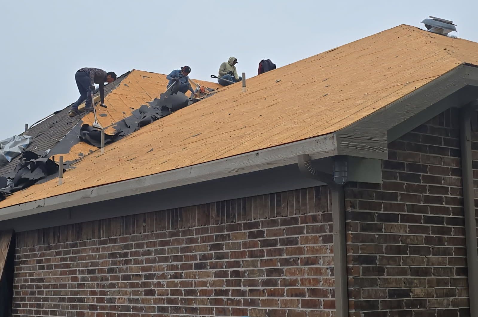 Full roof replacement and chimney pan upgrade in McKinney TX image