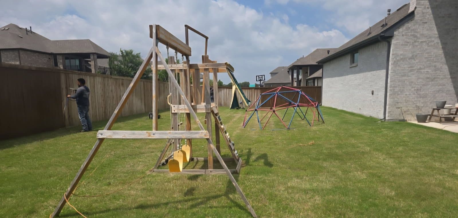 Gallery photos for Fence Staining Done Right in Prosper Texas: Image #2