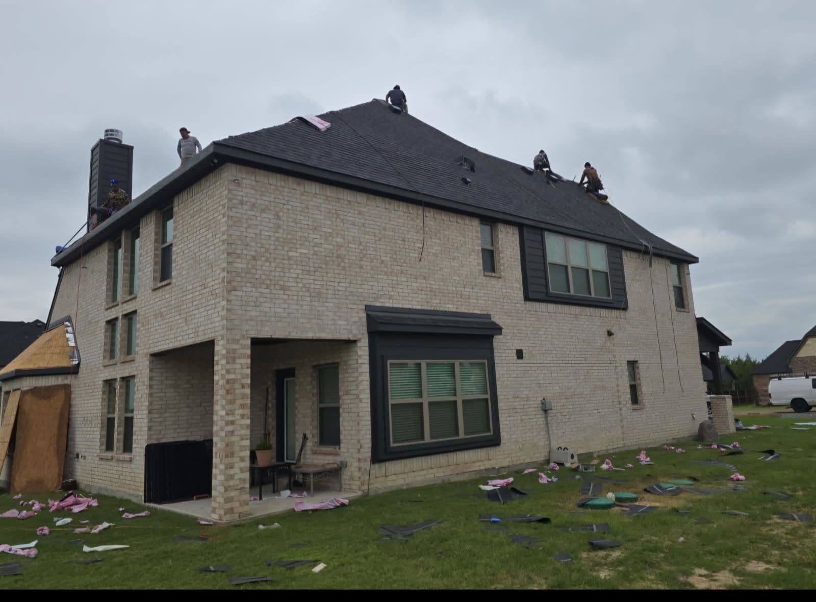 58-Square Hail Damage Roof Replacement in Trenton image