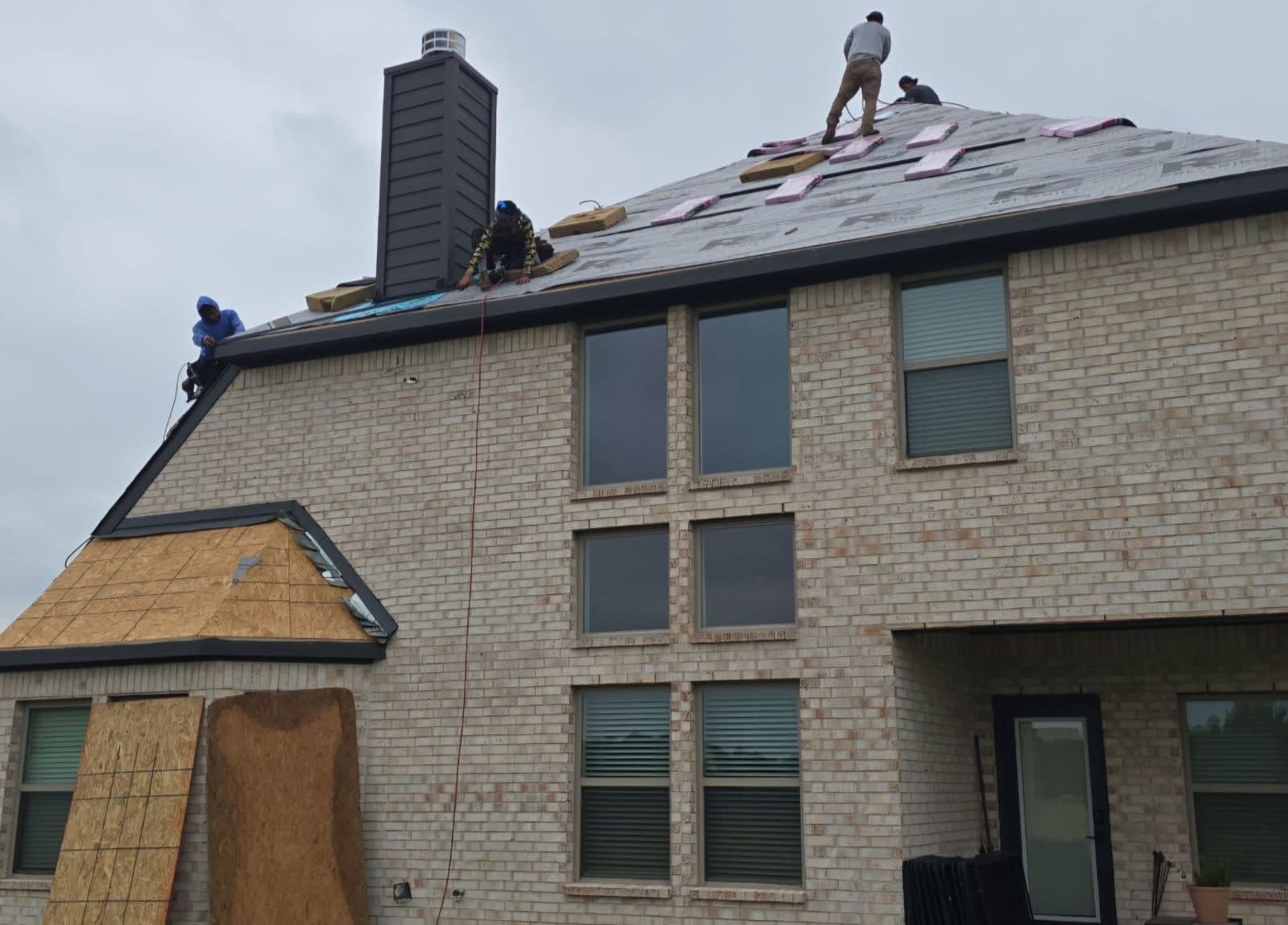 Gallery photos for 58-Square Hail Damage Roof Replacement in Trenton: Image #1