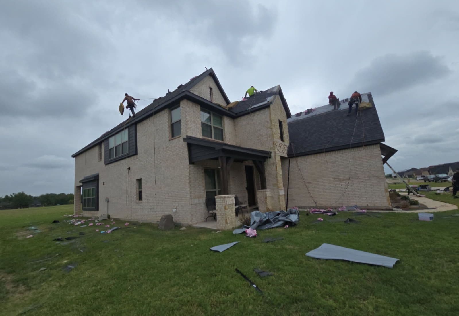 Gallery photos for 58-Square Hail Damage Roof Replacement in Trenton: Image #2