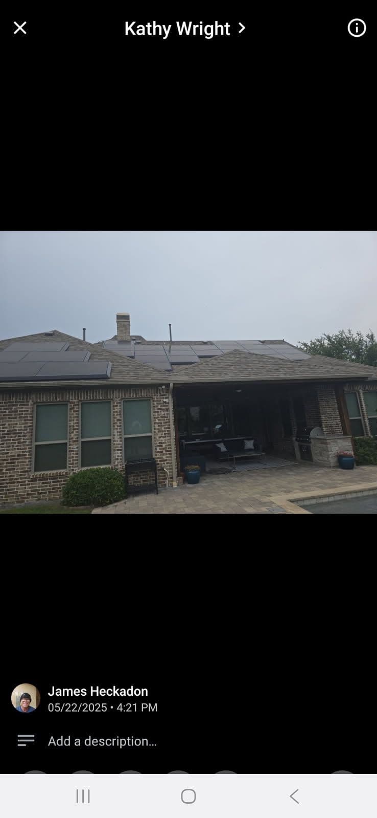 Gallery photos for Exceptional Roofing and Solar Panel Installation: Image #3