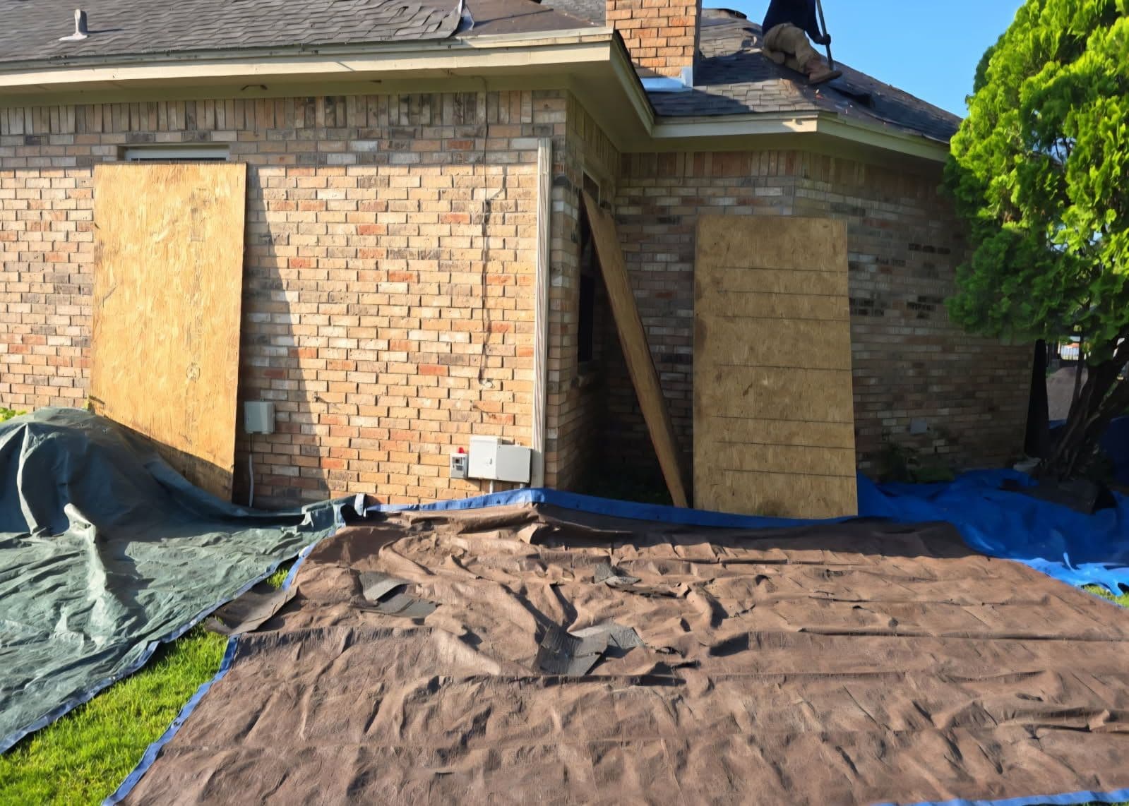 Gallery photos for Roof Transformation Underway in Grandbury TX: Image #2
