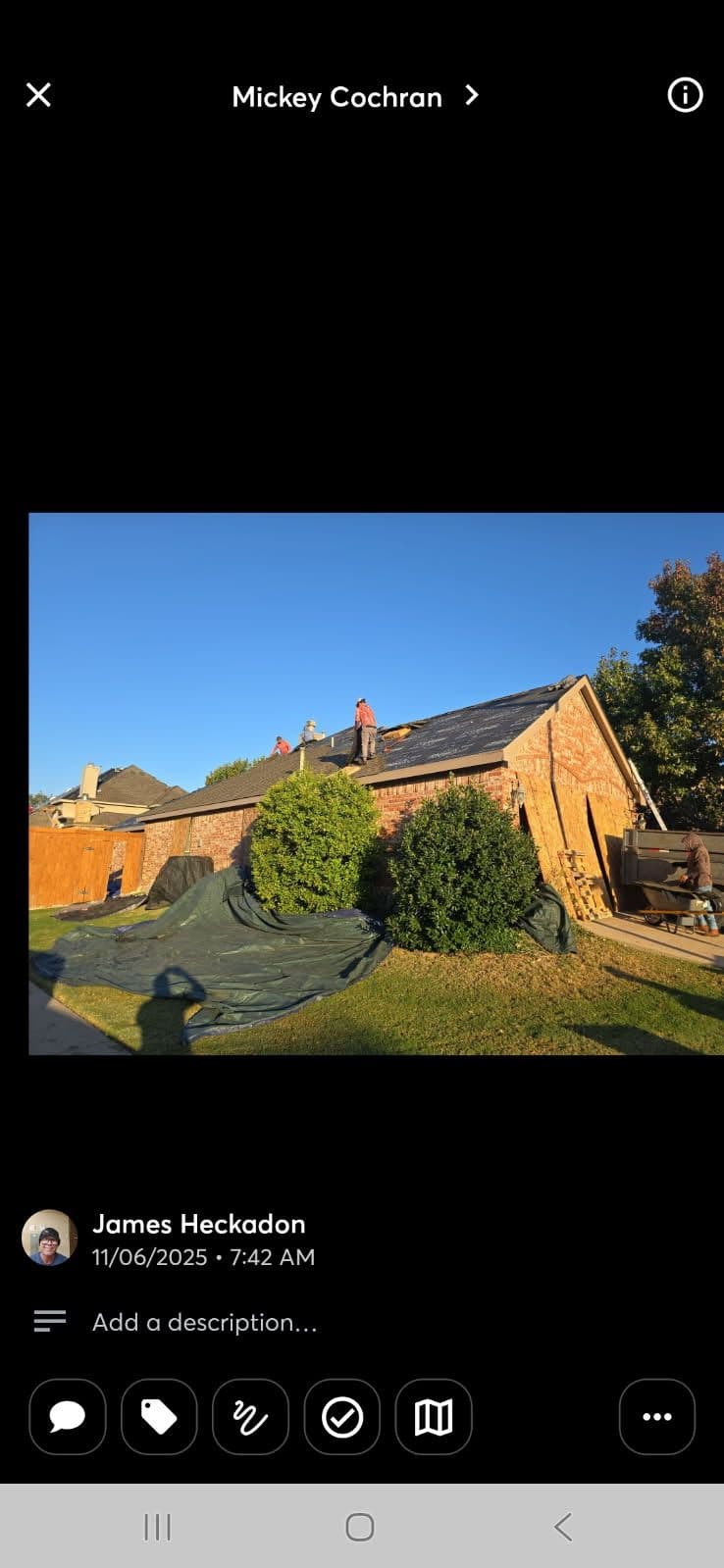 Gallery photos for New Roof Installation in Sachse TX: Image #2